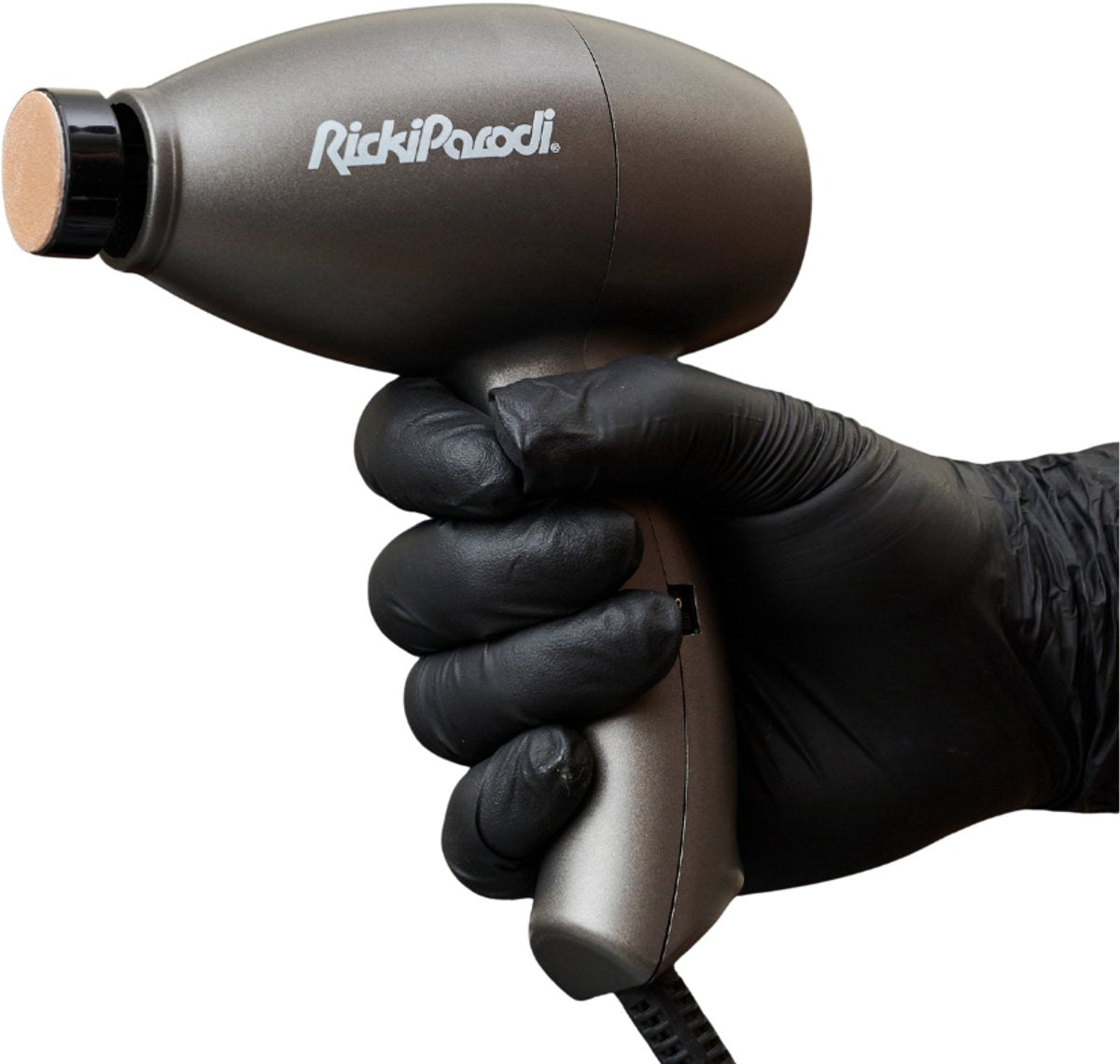 RickiParodi Professionele Elektrische Eeltverwijderaar/Voetvijl – 60W – 12 Scrubkoppen – Verwijdert Eelt & Kloven – 2 Snelheden – Veilig & Ergonomisch