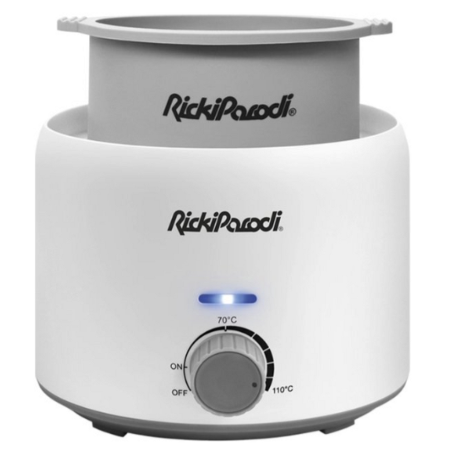 RickiParodi PrimeWax 400 – Professionele Waxverwarmer 400g – Voor Harde & Strip Wax – Met Silicone Inzet & Temperatuurregelaar