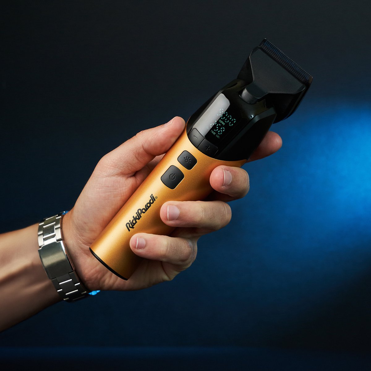RickiParodi Prime Gold Tondeuse – Ultieme precisie, kracht en comfort in één premium toestel