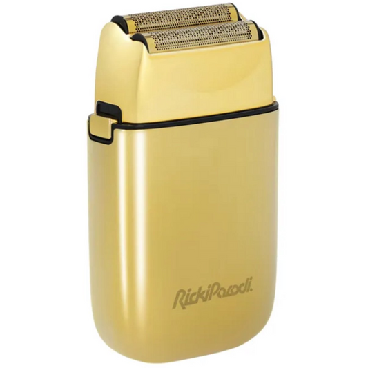 RickiParodi ProXshaver Gold – Professioneel Draadloos Scheerapparaat voor Mannen – Premium Goud Design