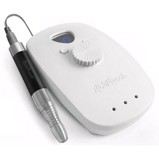 RickiParodi DigitalPro Mini Ultra – Professionele Elektrische Nagelfrees – 35.000 tpm – Draadloos & Compact – Inclusief 2 Diamantslijpers