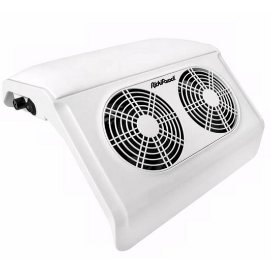 RickyParodi TYPHOON Nail Dust Collector – Professionele Nagel Stofafzuiger – 2x Motoren – 2000 RPM – Stil & Krachtig – 13W