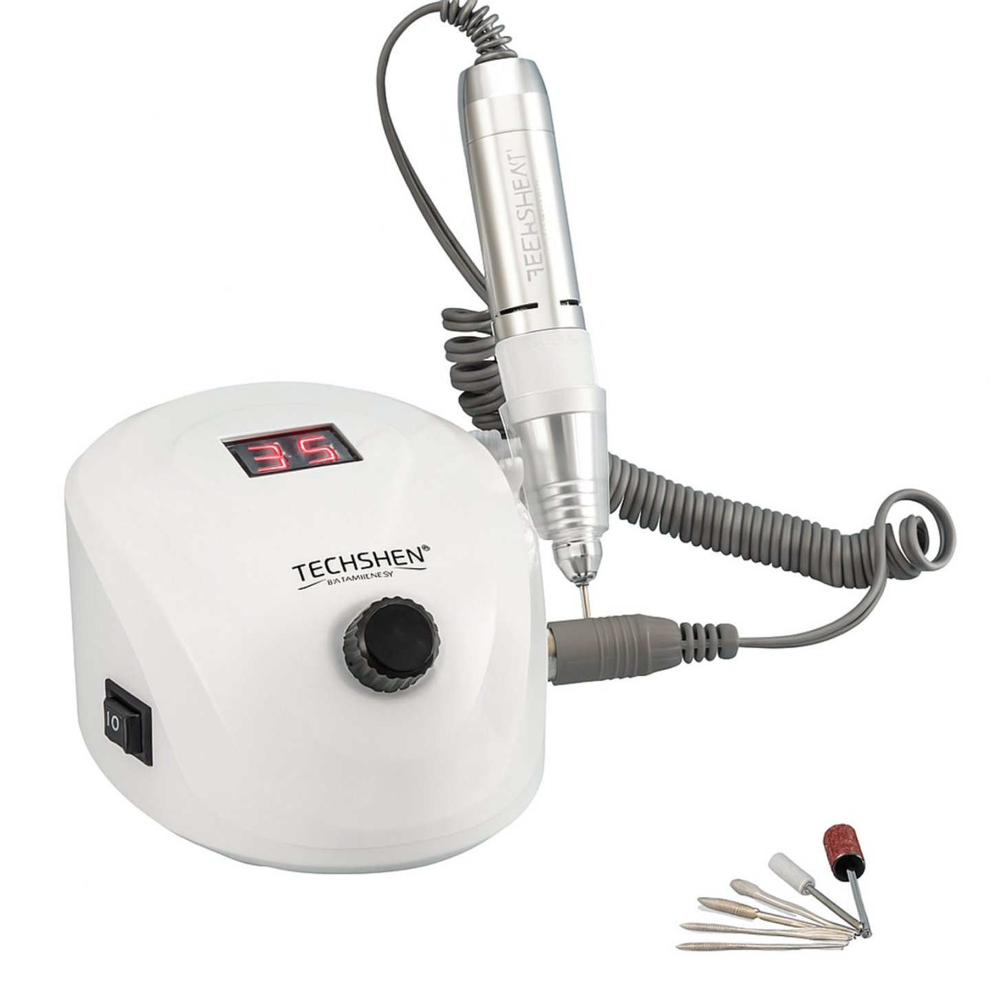 Nail Drill Techshen by Ricki Parodi EcoPro 35.000 rpm – Professionele kracht, fluisterstil gemak