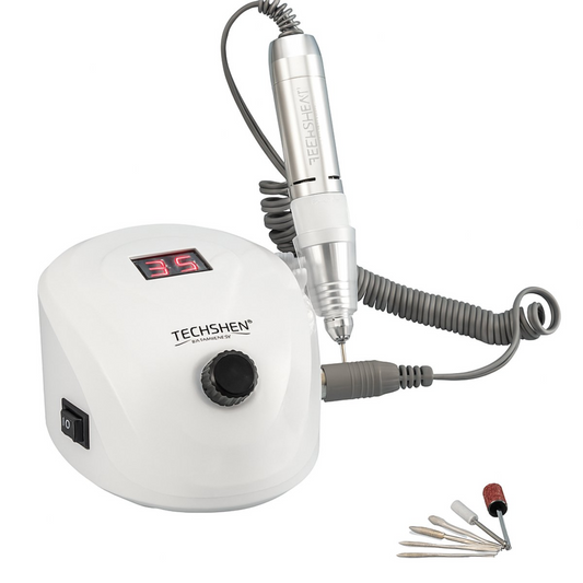 Nail Drill Techshen by Ricki Parodi EcoPro 35.000 rpm – Professionele kracht, fluisterstil gemak