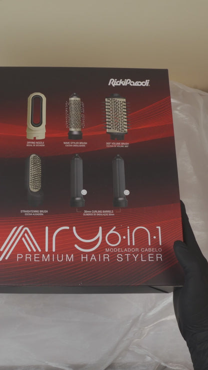 Air – 6-in-1 Haartool, Föhnborstel & Krulset